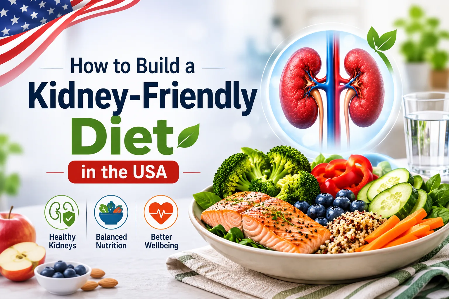 How to Build a Kidney-Friendly Diet in the USA How to Build a Kidney-Friendly Diet in the USA